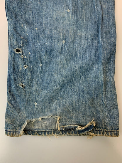 【現状渡し品】【メンズ】 WRANGLER ラングラー 60-70's DENIM ALL-IN-ONE 60-70年代 デニム オールインワン つなぎ 157-260804-yn-36-min サイズ：46 REGULAR カラー：インディゴ 万代Net店