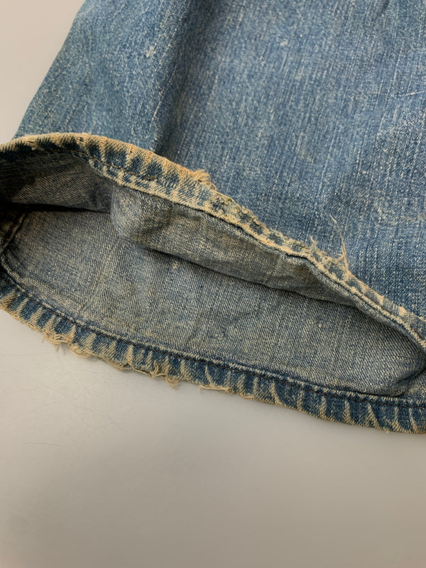 【現状渡し品】【メンズ】 WRANGLER ラングラー 60-70's DENIM ALL-IN-ONE 60-70年代 デニム オールインワン つなぎ 157-260804-yn-36-min サイズ：46 REGULAR カラー：インディゴ 万代Net店
