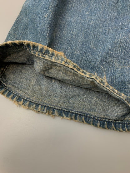 【現状渡し品】【メンズ】 WRANGLER ラングラー 60-70's DENIM ALL-IN-ONE 60-70年代 デニム オールインワン つなぎ 157-260804-yn-36-min サイズ：46 REGULAR カラー：インディゴ 万代Net店