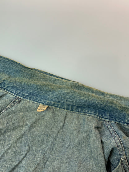 【現状渡し品】【メンズ】 WRANGLER ラングラー 60-70's DENIM ALL-IN-ONE 60-70年代 デニム オールインワン つなぎ 157-260804-yn-36-min サイズ：46 REGULAR カラー：インディゴ 万代Net店