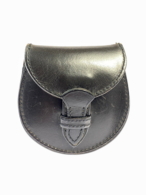 【中古品】【メンズ/レディース】 PORTER ポーター LEATHER COIN CASE レザー コインケース ウォレット 財布 小銭入れ 201-260809-em-28-min カラー：ダークブラウン 万代Net店