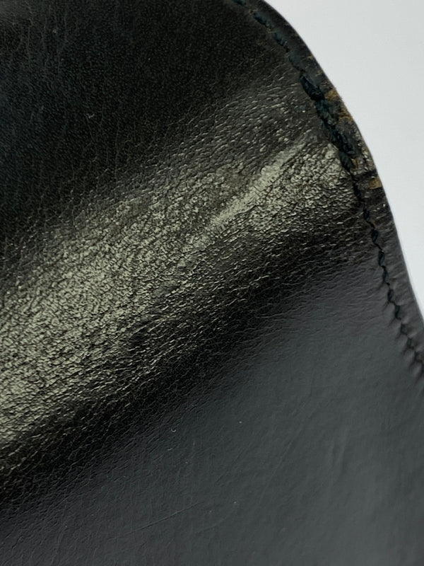 【中古品】【メンズ/レディース】 PORTER ポーター LEATHER COIN CASE レザー コインケース ウォレット 財布 小銭入れ 201-260809-em-28-min カラー：ダークブラウン 万代Net店