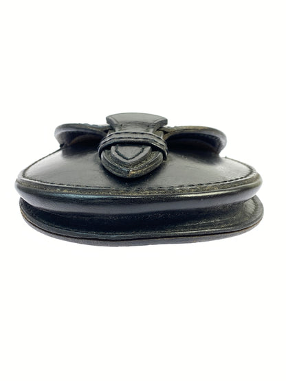 【中古品】【メンズ/レディース】 PORTER ポーター LEATHER COIN CASE レザー コインケース ウォレット 財布 小銭入れ 201-260809-em-28-min カラー：ダークブラウン 万代Net店