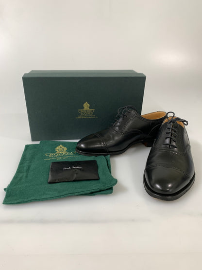 【中古品】【メンズ】 CROCKETT&JONES クロケットアンドジョーンズ PAUL SMITH DRESS SHOES 6115 341 ポールスミス ドレスシューズ 靴 164-260804-yn-29-min サイズ：７E カラー：ブラック 万代Net店