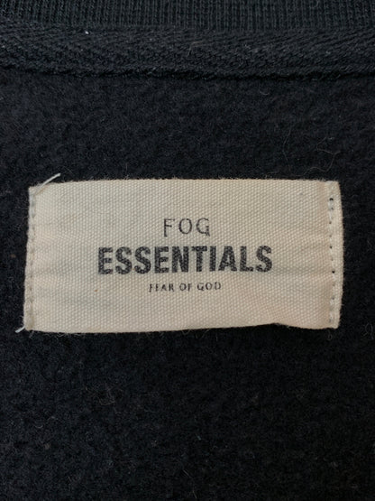 【中古品】【メンズ】 FOG ESSENTIALS エフオージー エッセンシャルズ LOGO SWEATSHIRT ロゴ スウェット シャツ 長袖 ロングスリーブ トレーナー 142-260804-hu-61-min サイズ：L カラー：ブラック 万代Net店