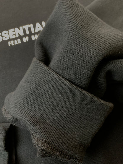 【中古品】【メンズ】 FOG ESSENTIALS エフオージー エッセンシャルズ LOGO SWEATSHIRT ロゴ スウェット シャツ 長袖 ロングスリーブ トレーナー 142-260804-hu-61-min サイズ：L カラー：ブラック 万代Net店