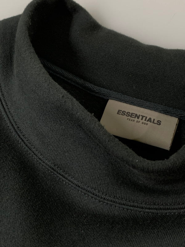 【中古品】【メンズ】 FOG ESSENTIALS エッセンシャルズ MOCKNECK SWEATSHIRT モックネック スウェットシャツ メンズ トップス ジャージ トレーナー 長袖 142-260809-em-56-min サイズ：L カラー：ブラック 万代Net店