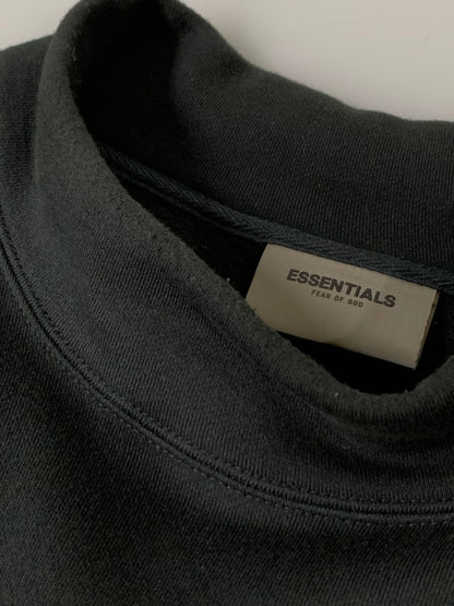 【中古品】【メンズ】 FOG ESSENTIALS エッセンシャルズ MOCKNECK SWEATSHIRT モックネック スウェットシャツ メンズ トップス ジャージ トレーナー 長袖 142-260809-em-56-min サイズ：L カラー：ブラック 万代Net店