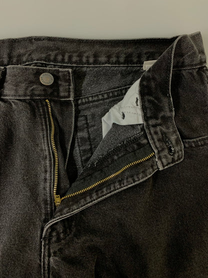 【中古品】【メンズ】 RUSTLER ラスラー 00S BLACK DENIM PANT 00年代 ブラック デニム パンツ ボトムス ジーパン 157-260811-hu-21-min サイズ：33×32 カラー：ブラック 万代Net店