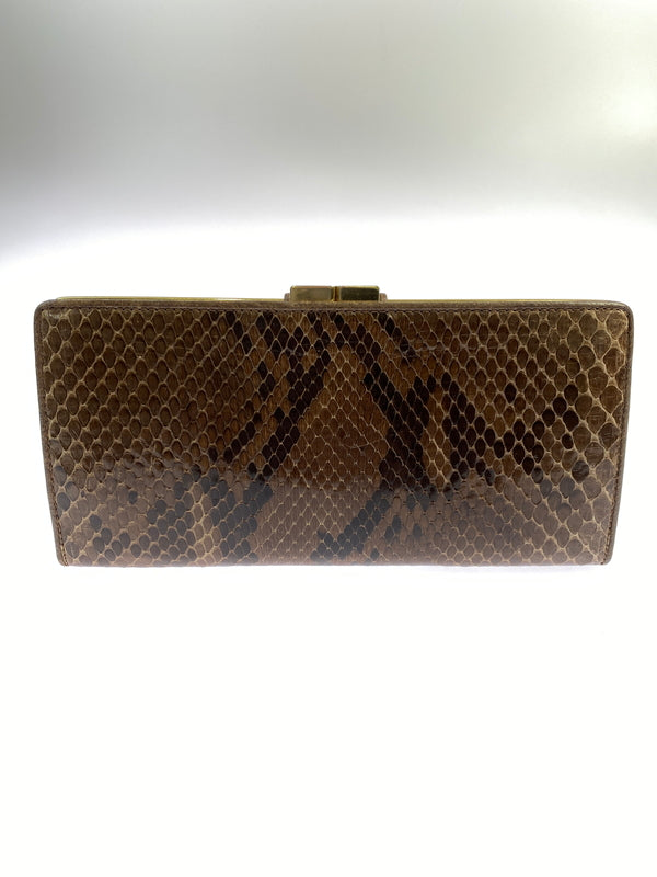 【中古品】【レディース】 VALENTINO GARAVANI ヴァレンティノ・ガラヴァーニ LONG WALLET ロング ウォレット 長財布 201-260809-em-26-min カラー：ブラウン系 万代Net店