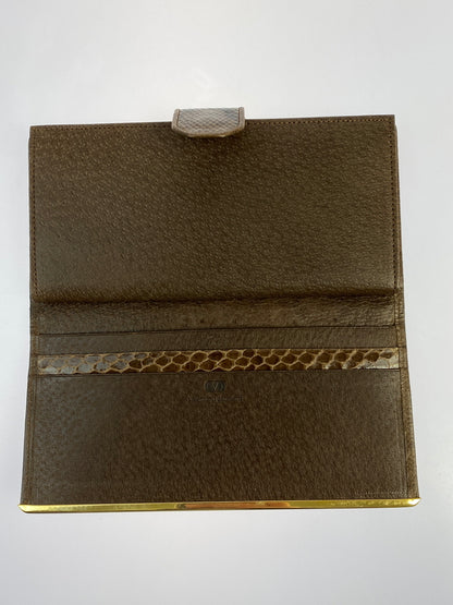 【中古品】【レディース】 VALENTINO GARAVANI ヴァレンティノ・ガラヴァーニ LONG WALLET ロング ウォレット 長財布 201-260809-em-26-min カラー：ブラウン系 万代Net店
