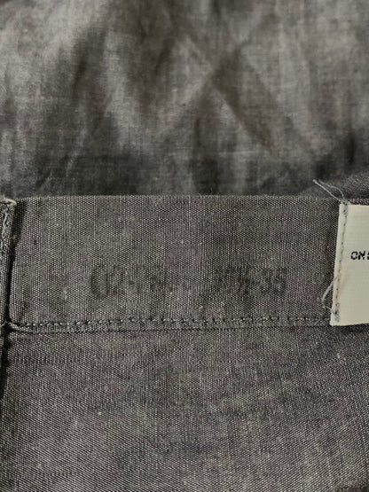 【現状渡し品】【メンズ】 YVES SAINT LAURENT イヴ・サンローラン L/S SHIRT ロングスリーブ シャツ メンズ トップス 長袖シャツ 141-260809-em-55-min サイズ：16 1/2 カラー：グレー 万代Net店