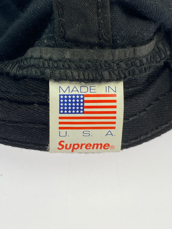 【中古品】【メンズ/レディース】 SUPREME シュプリーム S LOGO VELVET 6 PANEL CAP S ロゴ ベルベット シックスパネル キャップ 帽子 185-260809-em-13-min カラー：ブラック 万代Net店