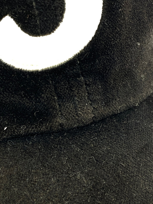 【中古品】【メンズ/レディース】 SUPREME シュプリーム S LOGO VELVET 6 PANEL CAP S ロゴ ベルベット シックスパネル キャップ 帽子 185-260809-em-13-min カラー：ブラック 万代Net店