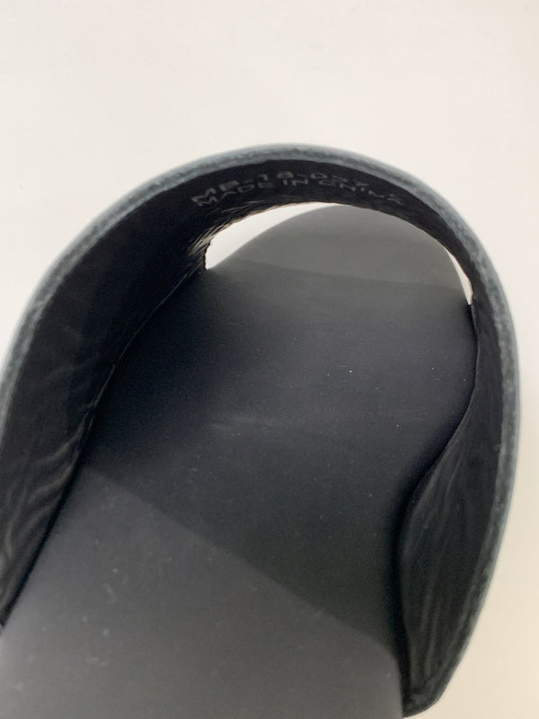 【中古品】【メンズ】 MB エムビー SANDAL スムースレザー サンダル 靴 165-260804-yn-18-min サイズ：L カラー：ブラック 万代Net店