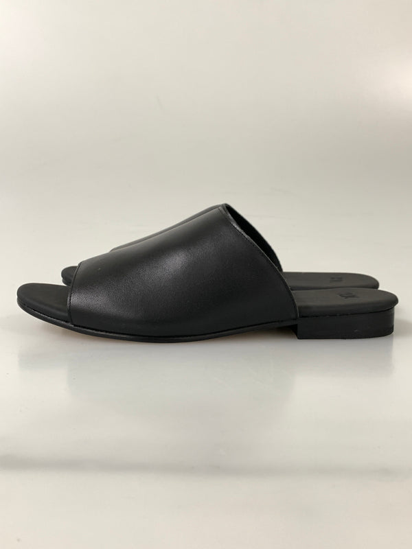 【中古品】【メンズ】 MB エムビー SANDAL スムースレザー サンダル 靴 165-260804-yn-18-min サイズ：L カラー：ブラック 万代Net店