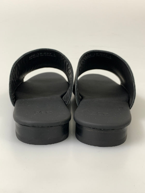 【中古品】【メンズ】 MB エムビー SANDAL スムースレザー サンダル 靴 165-260804-yn-18-min サイズ：L カラー：ブラック 万代Net店