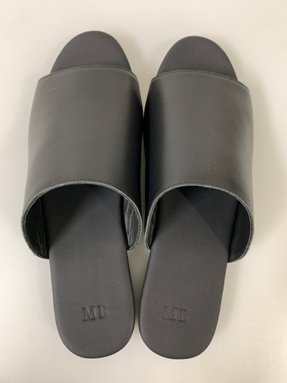 【中古品】【メンズ】 MB エムビー SANDAL スムースレザー サンダル 靴 165-260804-yn-18-min サイズ：L カラー：ブラック 万代Net店