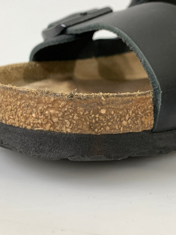 【中古品】【メンズ】 BIRKENSTOCK ビルケンシュトック MILANO SANDAL ミラノ サンダル 靴 165-260804-yn-19-min サイズ：28.0ｃｍ カラー：ブラック 万代Net店