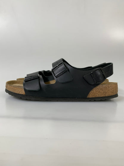 【中古品】【メンズ】 BIRKENSTOCK ビルケンシュトック MILANO SANDAL ミラノ サンダル 靴 165-260804-yn-19-min サイズ：28.0ｃｍ カラー：ブラック 万代Net店