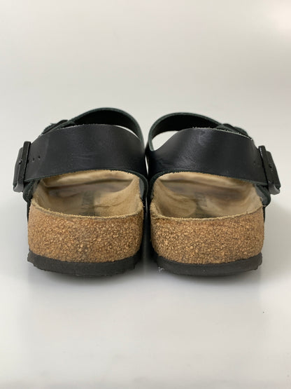 【中古品】【メンズ】 BIRKENSTOCK ビルケンシュトック MILANO SANDAL ミラノ サンダル 靴 165-260804-yn-19-min サイズ：28.0ｃｍ カラー：ブラック 万代Net店