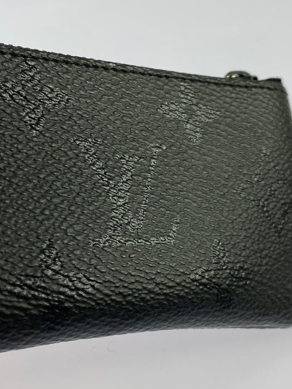 【中古品】【メンズ/レディース】 LOUIS VUITTON ルイ・ヴィトン M26776 モノグラムミッドナイト ポシェット･クレ 179-260805-zi-29-min カラー：ブラック/モノグラム 万代Net店