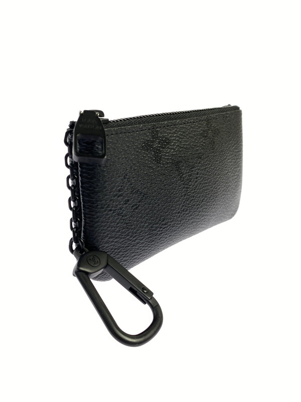 【中古品】【メンズ/レディース】 LOUIS VUITTON ルイ・ヴィトン M26776 モノグラムミッドナイト ポシェット･クレ 179-260805-zi-29-min カラー：ブラック/モノグラム 万代Net店