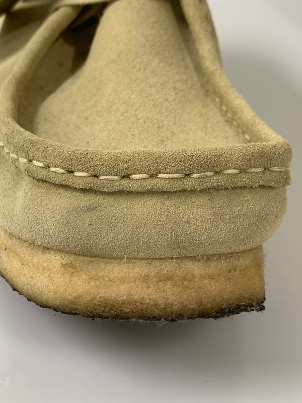 【中古品】【メンズ】 CLARKS クラークス WALLABEE ワラビー 靴 165-260804-yn-17-min サイズ：UK 8 1/2 カラー：ベージュ系 万代Net店