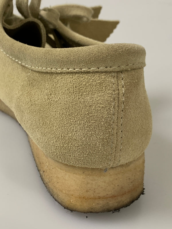 【中古品】【メンズ】 CLARKS クラークス WALLABEE ワラビー 靴 165-260804-yn-17-min サイズ：UK 8 1/2 カラー：ベージュ系 万代Net店