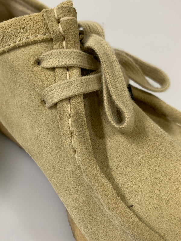 【中古品】【メンズ】 CLARKS クラークス WALLABEE ワラビー 靴 165-260804-yn-17-min サイズ：UK 8 1/2 カラー：ベージュ系 万代Net店