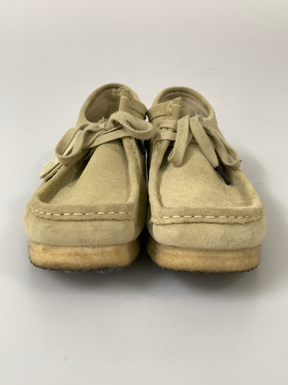 【中古品】【メンズ】 CLARKS クラークス WALLABEE ワラビー 靴 165-260804-yn-17-min サイズ：UK 8 1/2 カラー：ベージュ系 万代Net店