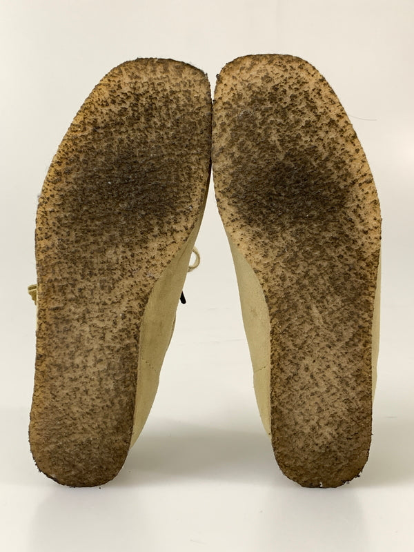 【中古品】【メンズ】 CLARKS クラークス WALLABEE ワラビー 靴 165-260804-yn-17-min サイズ：UK 8 1/2 カラー：ベージュ系 万代Net店