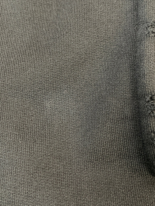 【中古品】【メンズ】 BALENCIAGA バレンシアガ 24SS DISTRESSED CROPPED SWEATPANTS 783401 TQVB2 ディストレスト クロップド スウェットパンツ ボトムス 152-260806-yn-09-min サイズ：XXS カラー：ブラック 万代Net店