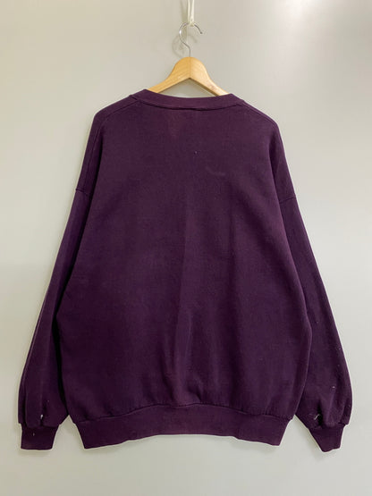 【中古品】【メンズ】 JERZEES ジャージーズ 90年代 PURPLE SWEATSHIRT パープル スウェット トップス 146-260807-jt-17-min サイズ：2X カラー：パープル 万代Net店