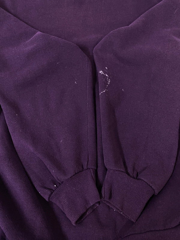 【中古品】【メンズ】 JERZEES ジャージーズ 90年代 PURPLE SWEATSHIRT パープル スウェット トップス 146-260807-jt-17-min サイズ：2X カラー：パープル 万代Net店