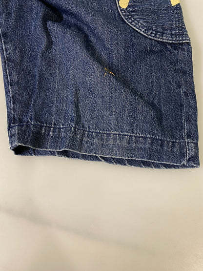 【中古品】【メンズ】 EVISU エヴィス YAMANE ヤマネ シンチバッグ デニム ショーツ デニムパンツ ボトムス 156-260807-jt-18-min サイズ：33 × 36 カラー：インディゴ 万代Net店