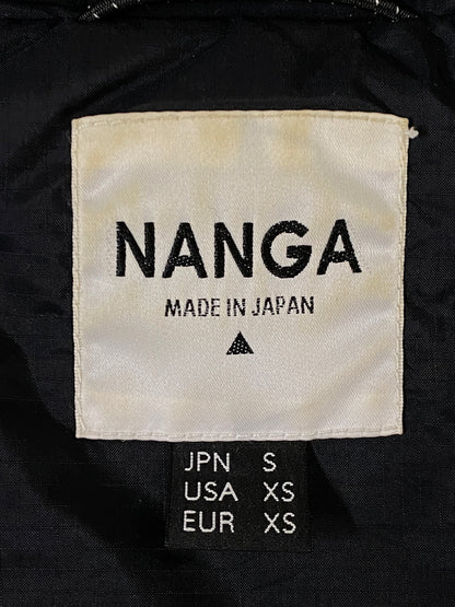 【中古品】【メンズ】 NANGA ナンガ フェザー ダウンジャケット アウター 144-260807-jt-11-min サイズ：S カラー：ブラック 万代Net店