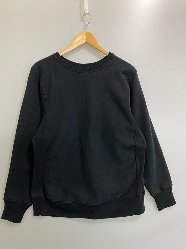 【中古品】【メンズ】 WAREHOUSE ウエアハウス SWEAT SHIRT スウェット トップス 145-260807-jt-19-min サイズ：M カラー：ブラック 万代Net店