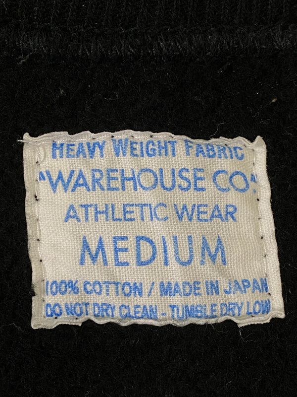 【中古品】【メンズ】 WAREHOUSE ウエアハウス SWEAT SHIRT スウェット トップス 145-260807-jt-19-min サイズ：M カラー：ブラック 万代Net店
