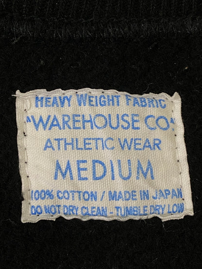 【中古品】【メンズ】 WAREHOUSE ウエアハウス SWEAT SHIRT スウェット トップス 145-260807-jt-19-min サイズ：M カラー：ブラック 万代Net店
