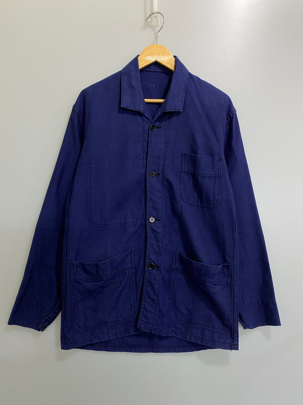 【中古品】【メンズ】 US NAVY ユーエス ネイビー ブルーツイルジャケット アウター 146-260807-jt-16-min サイズ：サイズ不明 下記参照 カラー：ネイビー系 万代Net店