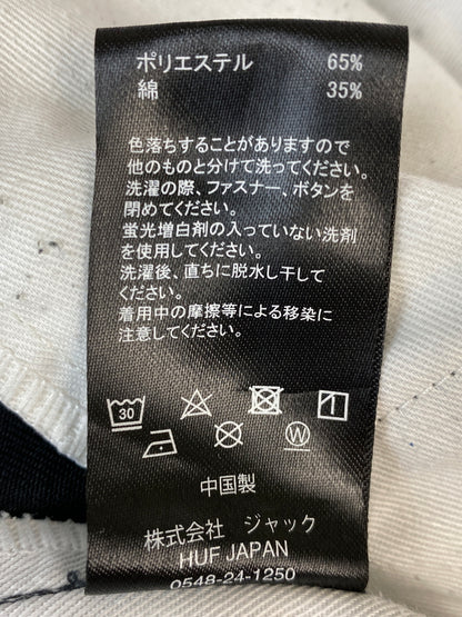 【中古品】【メンズ】 HUF×DICKIES ハフ ディッキーズ ダブルニーワークパンツ ボトムス 153-260811-hu-33-min サイズ：30 カラー：ブラック 万代Net店