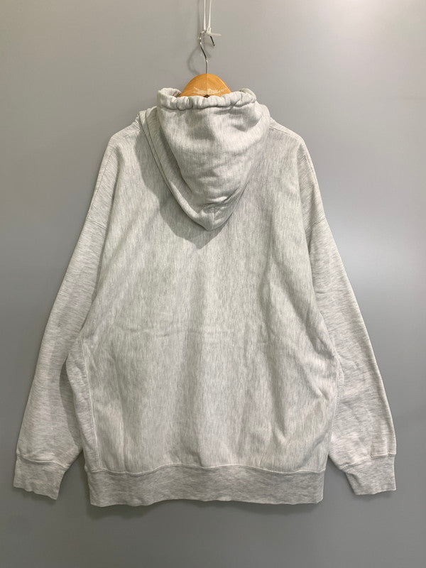 【中古品】【メンズ】 CHAMPION チャンピオン 00'S COLLEGE HOODIE 00年代 カレッジ フーディ メンズ トップス バーカー長袖 146-260809-em-52-min サイズ：XXL カラー：ライトグレー 万代Net店