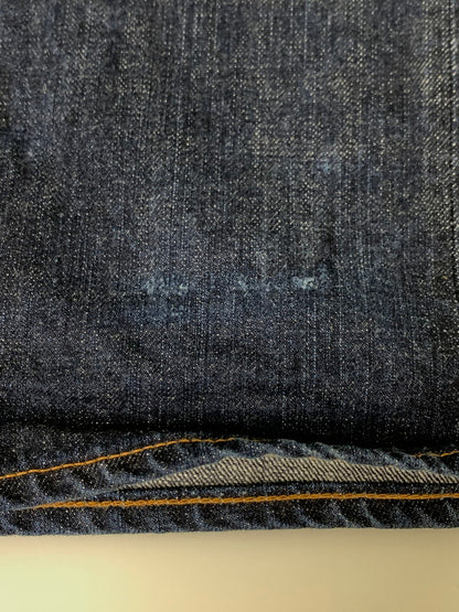 【中古品】【メンズ】 FORTY FINE CLOTHING フォーティ ファイン クロージング DENIM PANTS デニム パンツ ボトムス ジーパン 156-260811-hu-30-min サイズ：４ カラー：インディゴ 万代Net店