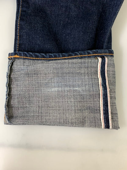 【中古品】【メンズ】 FORTY FINE CLOTHING フォーティ ファイン クロージング DENIM PANTS デニム パンツ ボトムス ジーパン 156-260811-hu-30-min サイズ：４ カラー：インディゴ 万代Net店
