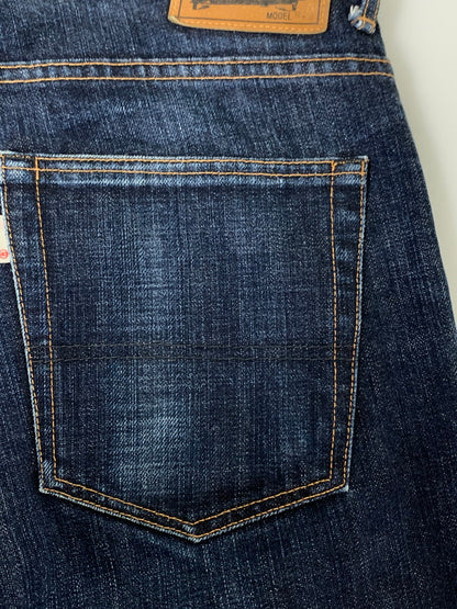 【中古品】【メンズ】 FORTY FINE CLOTHING フォーティ ファイン クロージング DENIM PANTS デニム パンツ ボトムス ジーパン 156-260811-hu-30-min サイズ：４ カラー：インディゴ 万代Net店