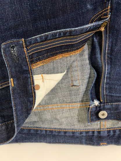 【中古品】【メンズ】 FORTY FINE CLOTHING フォーティ ファイン クロージング DENIM PANTS デニム パンツ ボトムス ジーパン 156-260811-hu-30-min サイズ：４ カラー：インディゴ 万代Net店