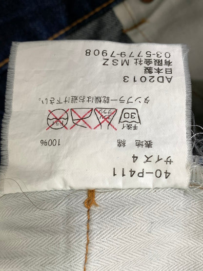 【中古品】【メンズ】 FORTY FINE CLOTHING フォーティ ファイン クロージング DENIM PANTS デニム パンツ ボトムス ジーパン 156-260811-hu-30-min サイズ：４ カラー：インディゴ 万代Net店