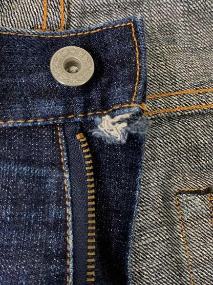 【中古品】【メンズ】 FORTY FINE CLOTHING フォーティ ファイン クロージング DENIM PANTS デニム パンツ ボトムス ジーパン 156-260811-hu-30-min サイズ：４ カラー：インディゴ 万代Net店