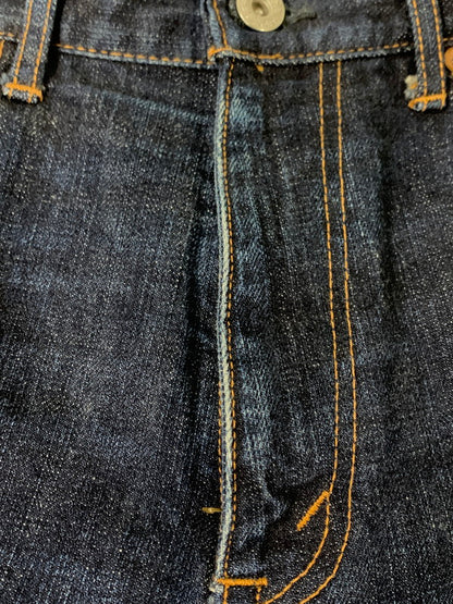 【中古品】【メンズ】 FORTY FINE CLOTHING フォーティ ファイン クロージング DENIM PANTS デニム パンツ ボトムス ジーパン 156-260811-hu-30-min サイズ：４ カラー：インディゴ 万代Net店